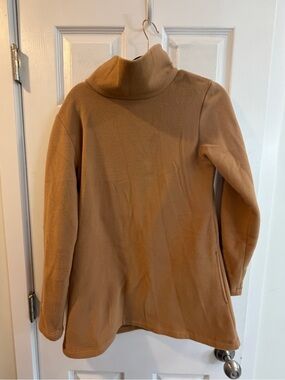 Dudley Stephens Camel Turtleneck Pullover